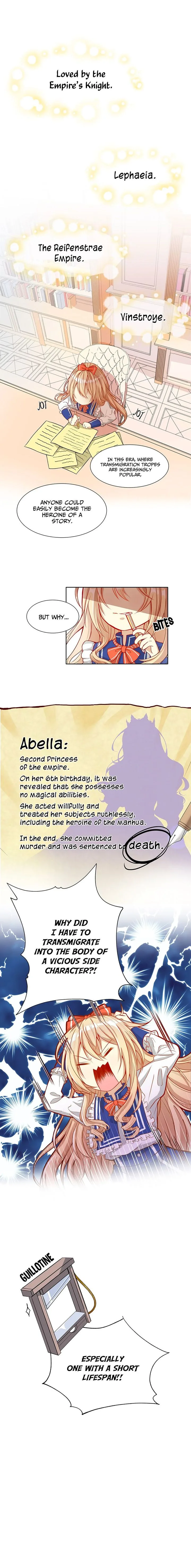 The Evil Sorceress Plans to Survive! Chapter 3 page 1