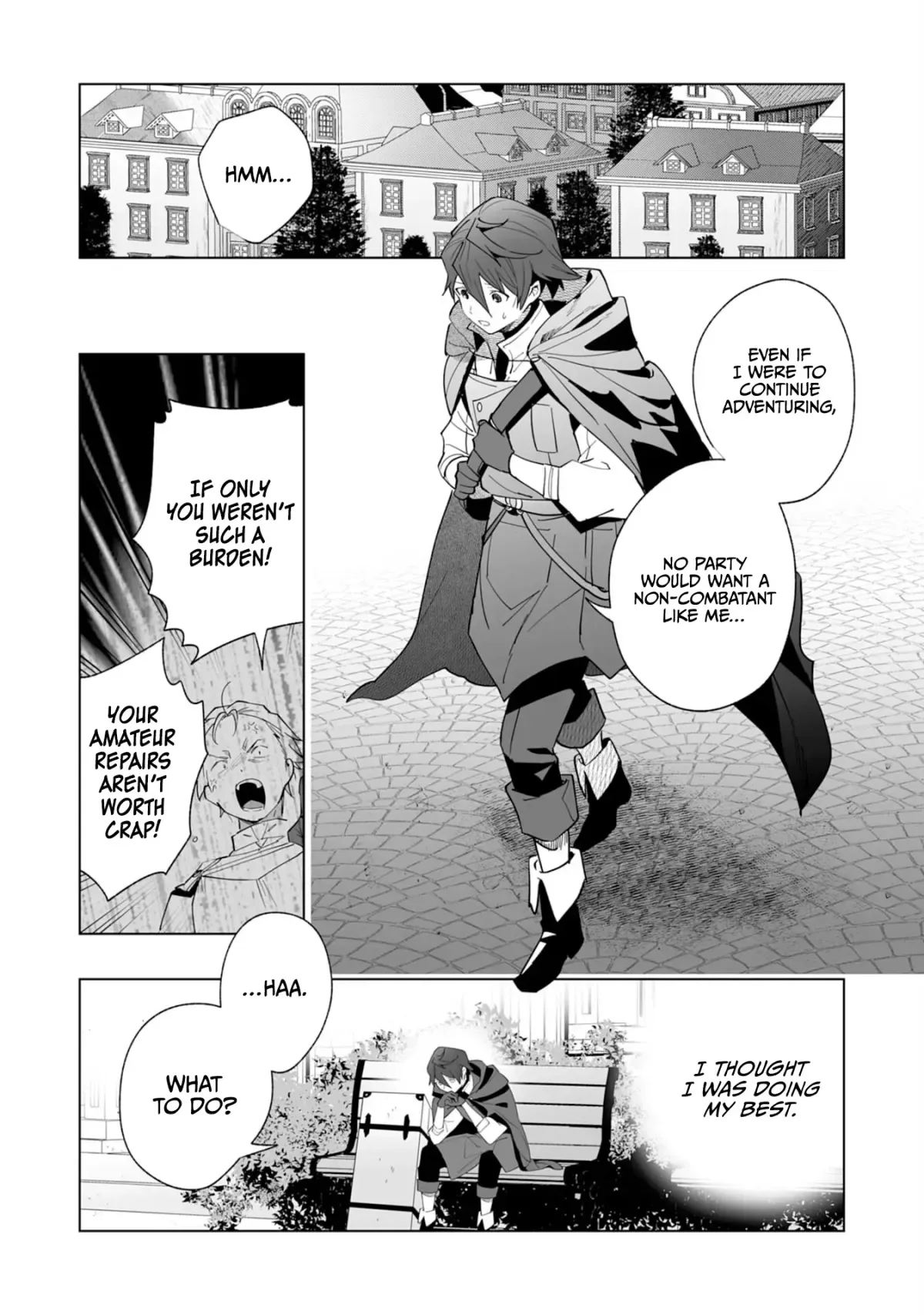 The Exiled Former Errand Boy Is Now Known as the Greatest Repairman Through His Extraordinary Skills ~Requests From SSS-Rank Parties and Royalty Keep Coming~ Chapter 1 page 10