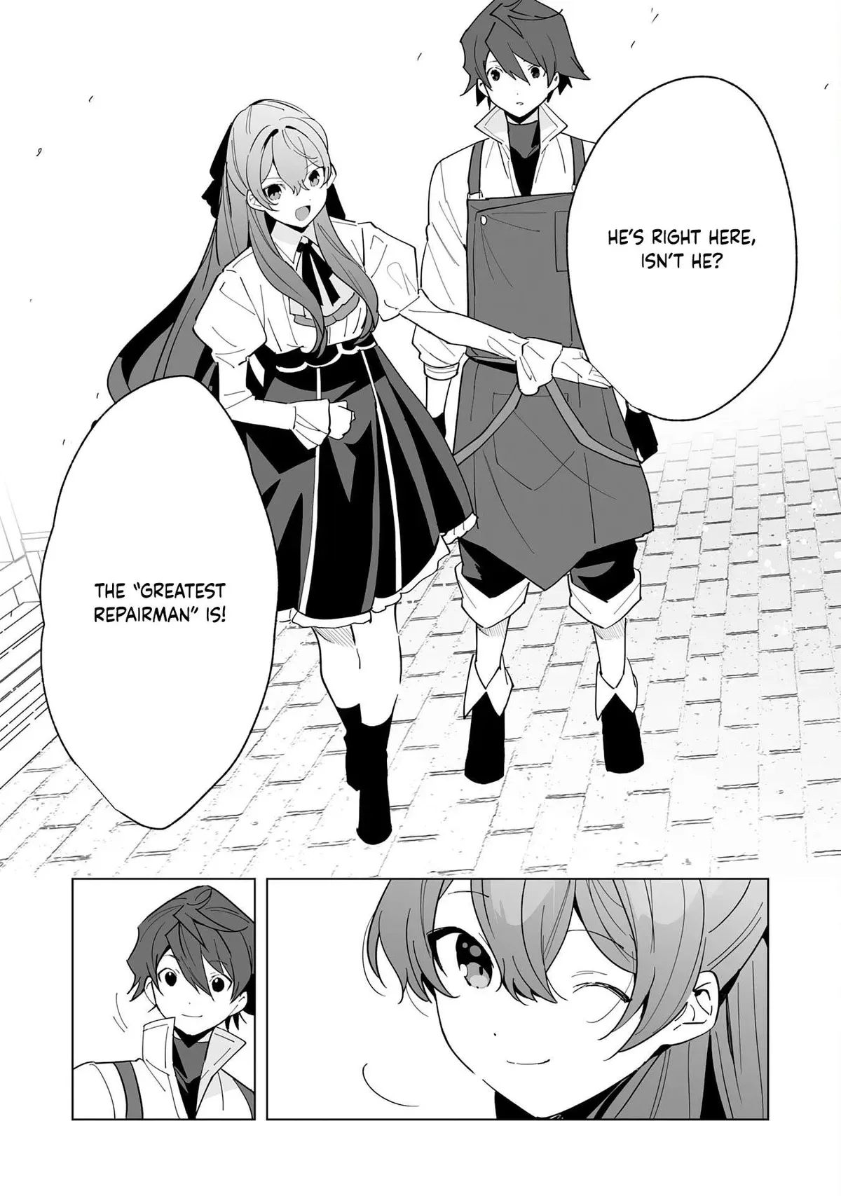 The Exiled Former Errand Boy Is Now Known as the Greatest Repairman Through His Extraordinary Skills ~Requests From SSS-Rank Parties and Royalty Keep Coming~ Chapter 10 page 9