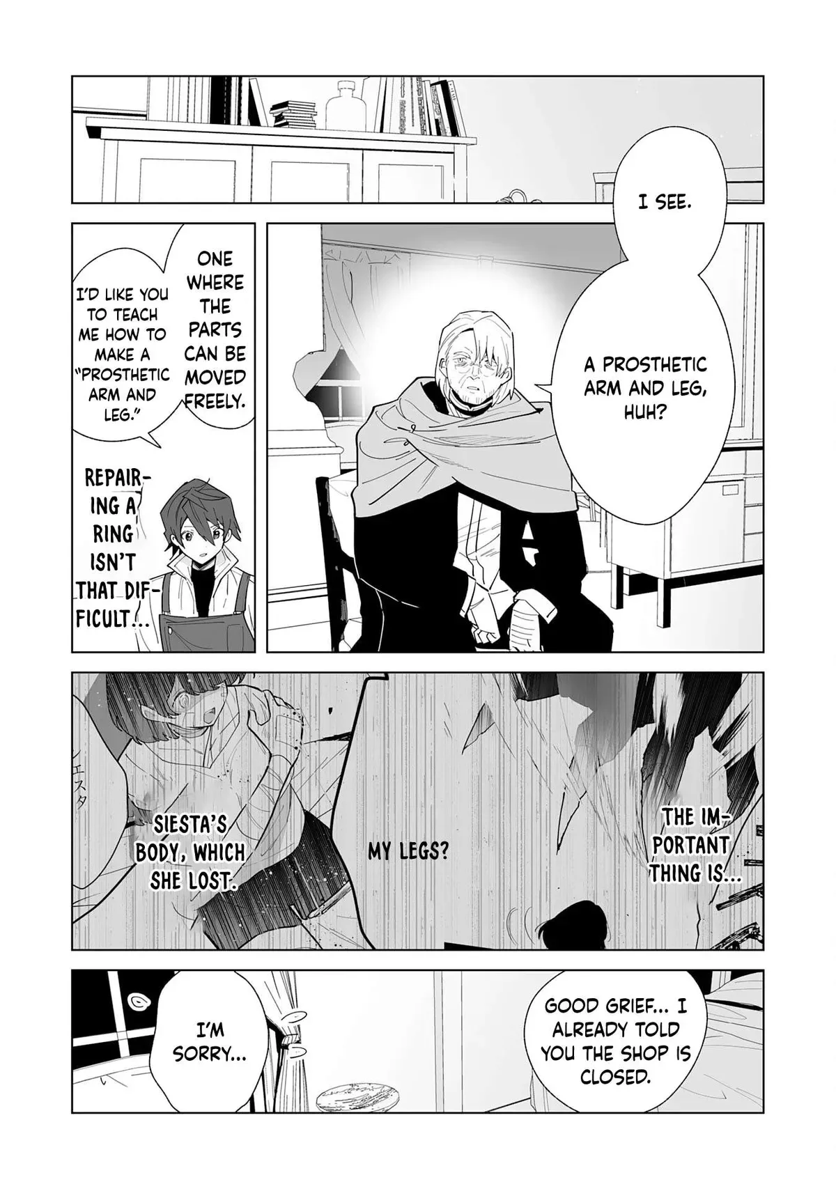 The Exiled Former Errand Boy Is Now Known as the Greatest Repairman Through His Extraordinary Skills ~Requests From SSS-Rank Parties and Royalty Keep Coming~ Chapter 10 page 10