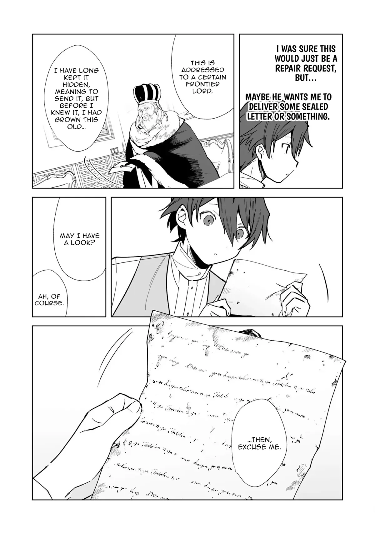The Exiled Former Errand Boy Is Now Known as the Greatest Repairman Through His Extraordinary Skills ~Requests From SSS-Rank Parties and Royalty Keep Coming~ Chapter 13 page 8