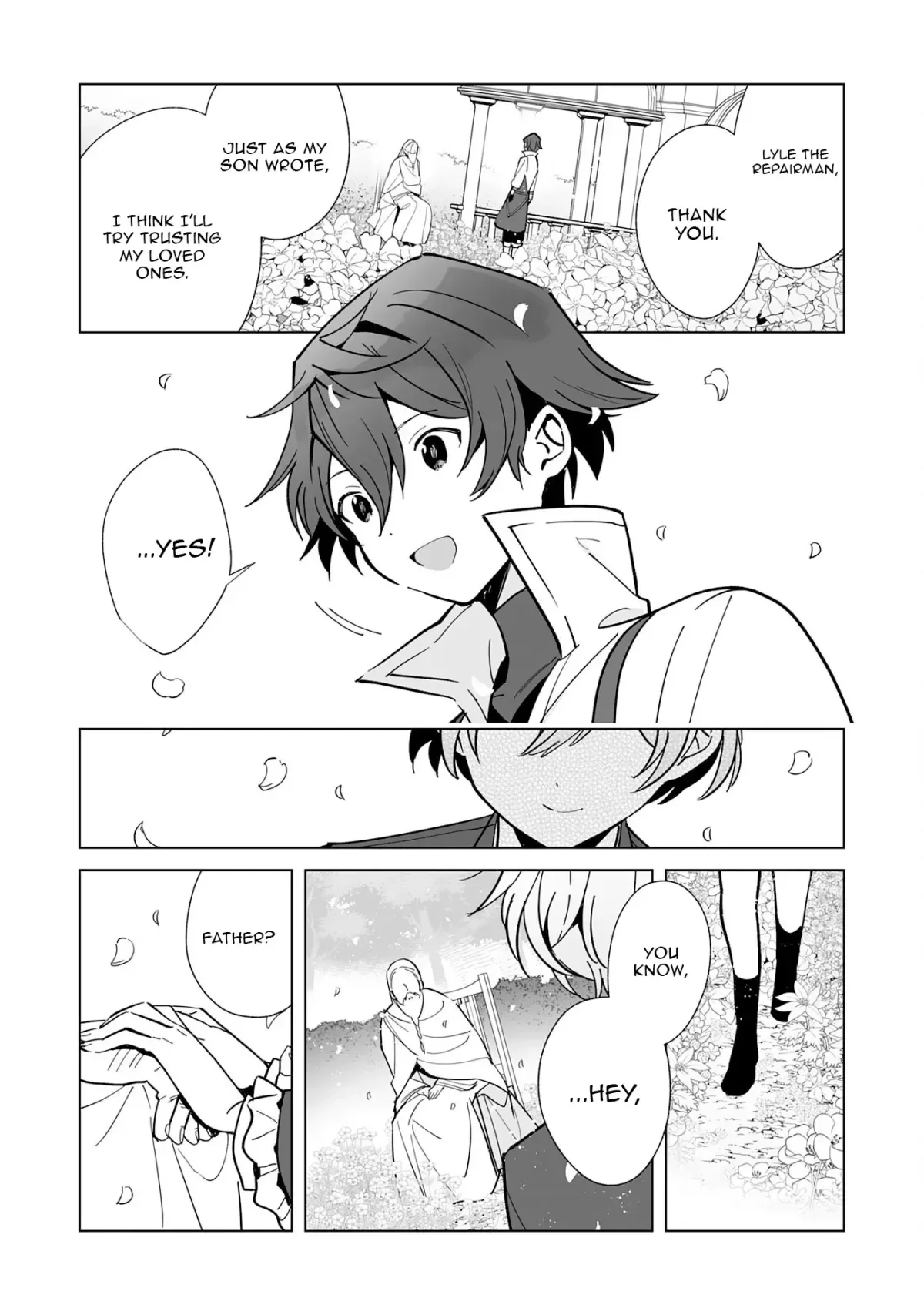 The Exiled Former Errand Boy Is Now Known as the Greatest Repairman Through His Extraordinary Skills ~Requests From SSS-Rank Parties and Royalty Keep Coming~ Chapter 14 page 30