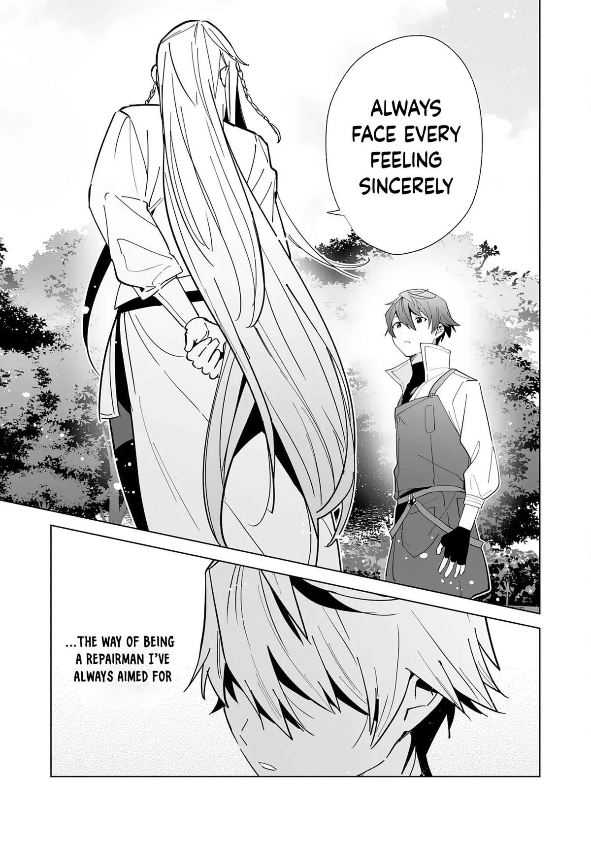The Exiled Former Errand Boy Is Now Known as the Greatest Repairman Through His Extraordinary Skills ~Requests From SSS-Rank Parties and Royalty Keep Coming~ Chapter 17 page 34