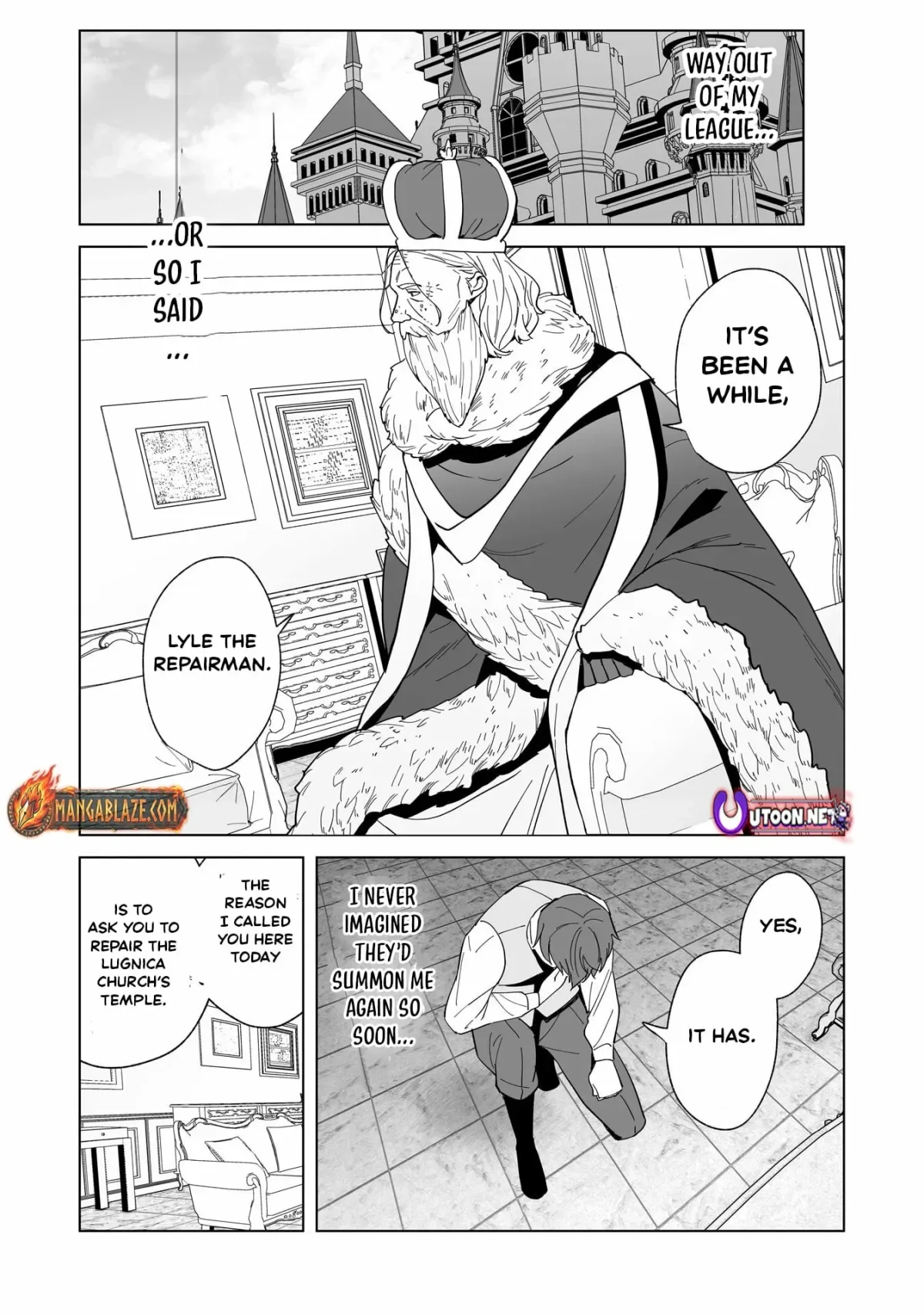 The Exiled Former Errand Boy Is Now Known as the Greatest Repairman Through His Extraordinary Skills ~Requests From SSS-Rank Parties and Royalty Keep Coming~ Chapter 21 page 21
