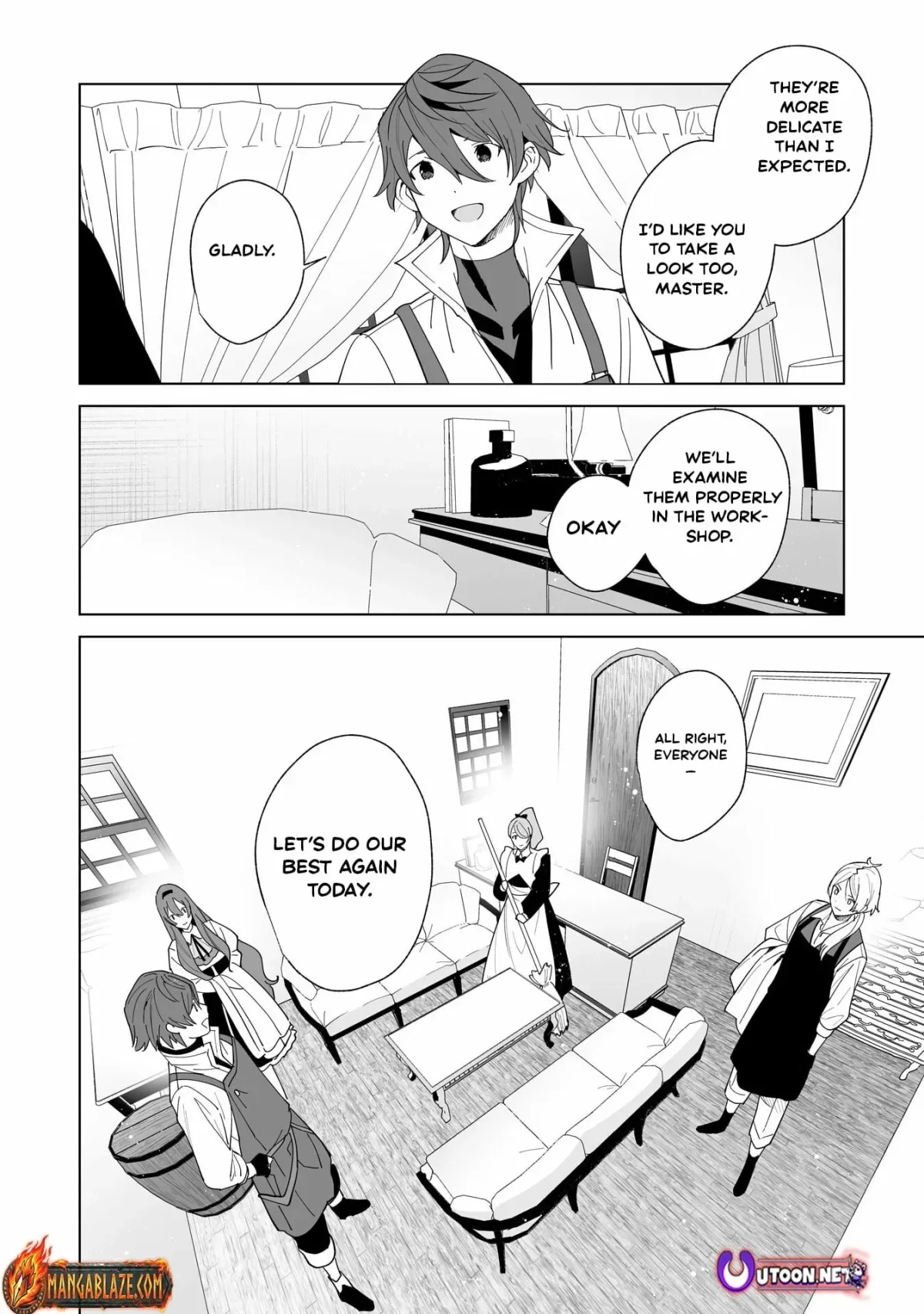 The Exiled Former Errand Boy Is Now Known as the Greatest Repairman Through His Extraordinary Skills ~Requests From SSS-Rank Parties and Royalty Keep Coming~ Chapter 21 page 17