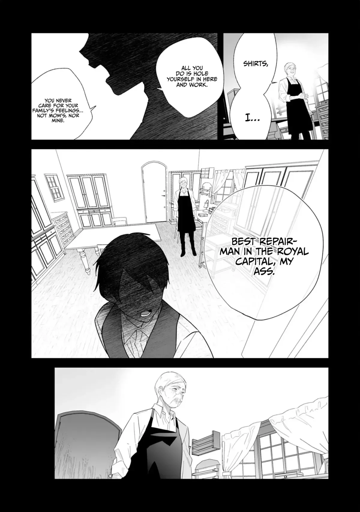 The Exiled Former Errand Boy Is Now Known as the Greatest Repairman Through His Extraordinary Skills ~Requests From SSS-Rank Parties and Royalty Keep Coming~ Chapter 5 page 3