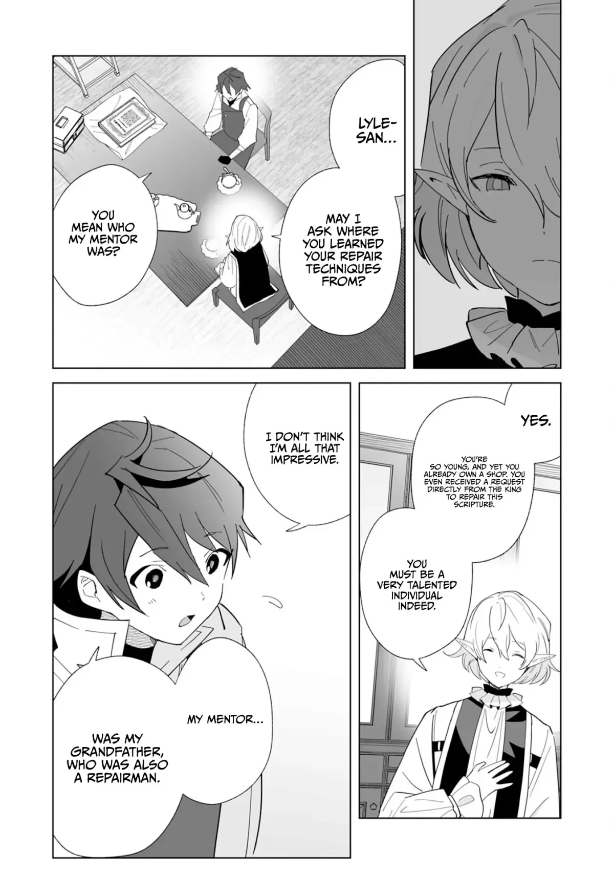 The Exiled Former Errand Boy Is Now Known as the Greatest Repairman Through His Extraordinary Skills ~Requests From SSS-Rank Parties and Royalty Keep Coming~ Chapter 5 page 16