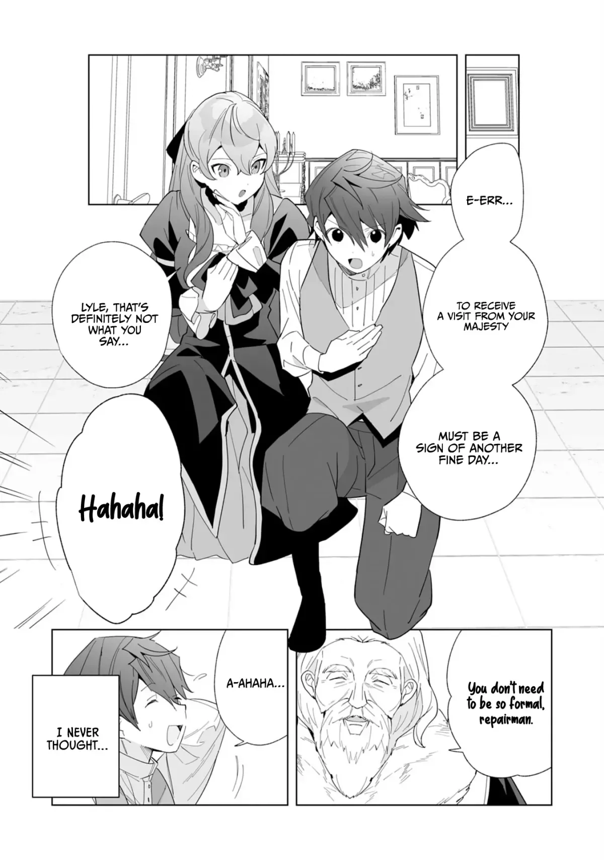 The Exiled Former Errand Boy Is Now Known as the Greatest Repairman Through His Extraordinary Skills ~Requests From SSS-Rank Parties and Royalty Keep Coming~ Chapter 5 page 7