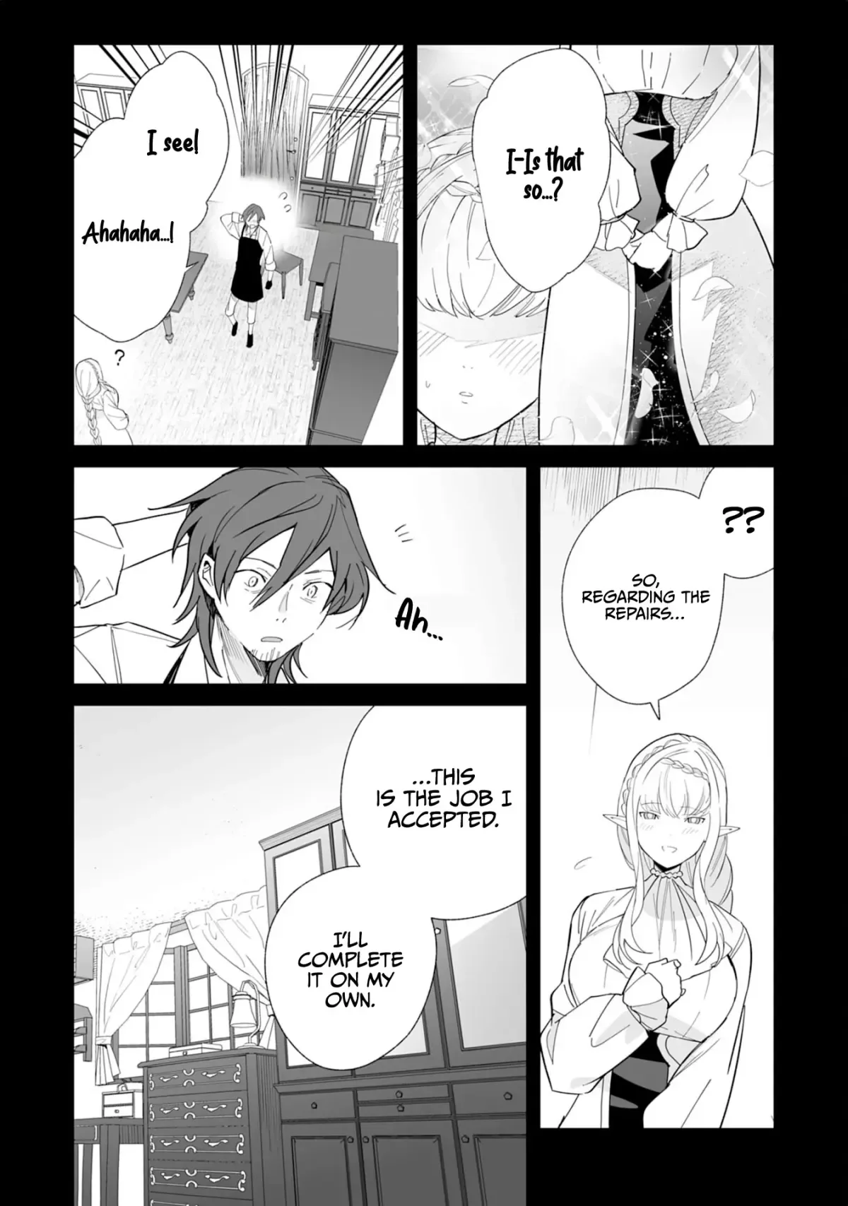 The Exiled Former Errand Boy Is Now Known as the Greatest Repairman Through His Extraordinary Skills ~Requests From SSS-Rank Parties and Royalty Keep Coming~ Chapter 5 page 28