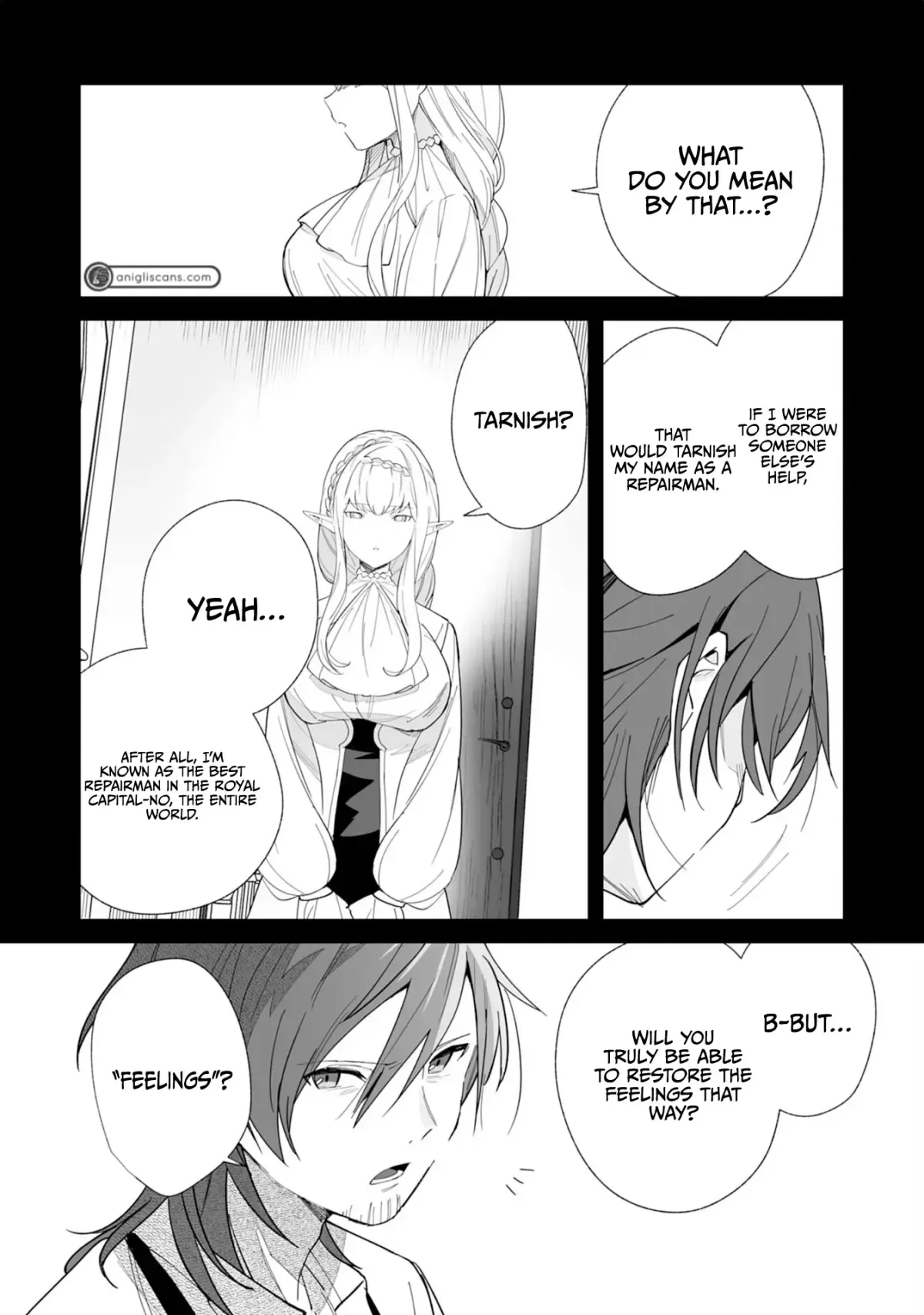 The Exiled Former Errand Boy Is Now Known as the Greatest Repairman Through His Extraordinary Skills ~Requests From SSS-Rank Parties and Royalty Keep Coming~ Chapter 5 page 29