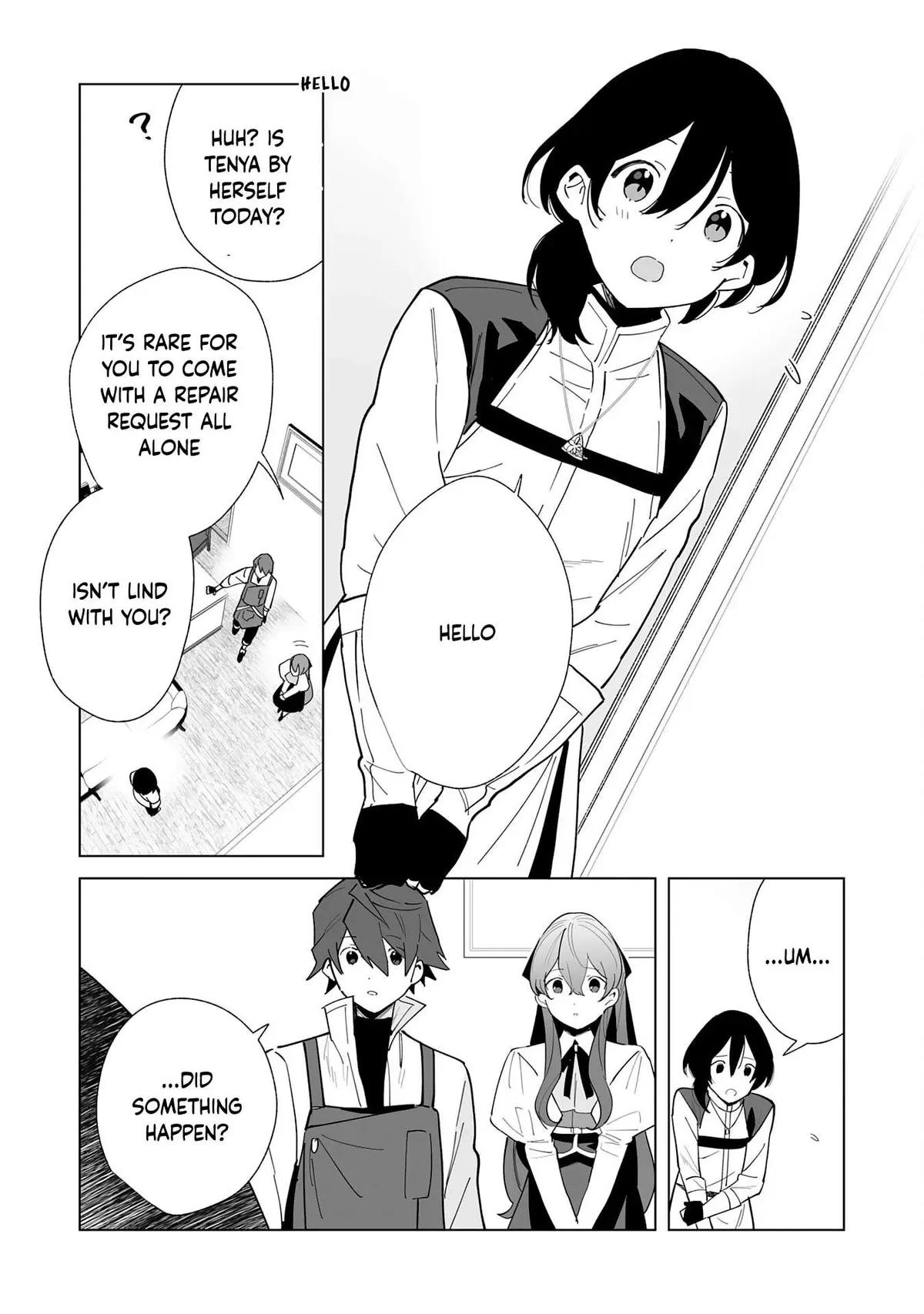 The Exiled Former Errand Boy Is Now Known as the Greatest Repairman Through His Extraordinary Skills ~Requests From SSS-Rank Parties and Royalty Keep Coming~ Chapter 9 page 9