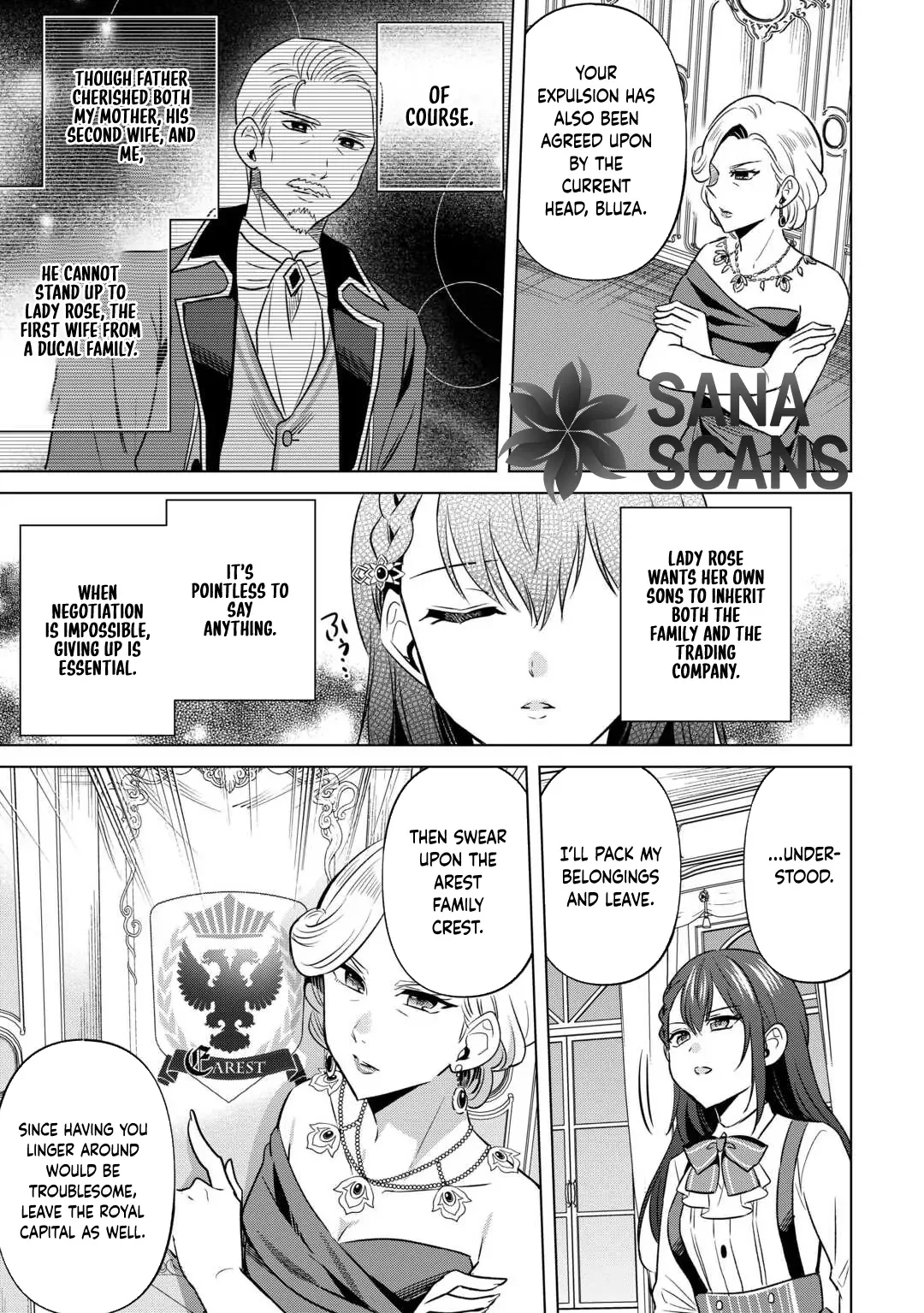 The Exiled Lady’s Slow Life via Mail-Order Shopping. Chapter 1 page 8