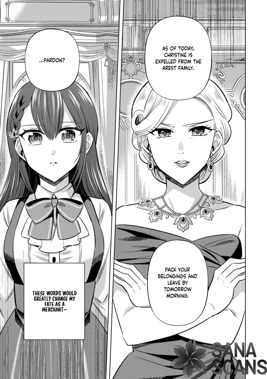 The Exiled Lady’s Slow Life via Mail-Order Shopping. Chapter 1 page 2