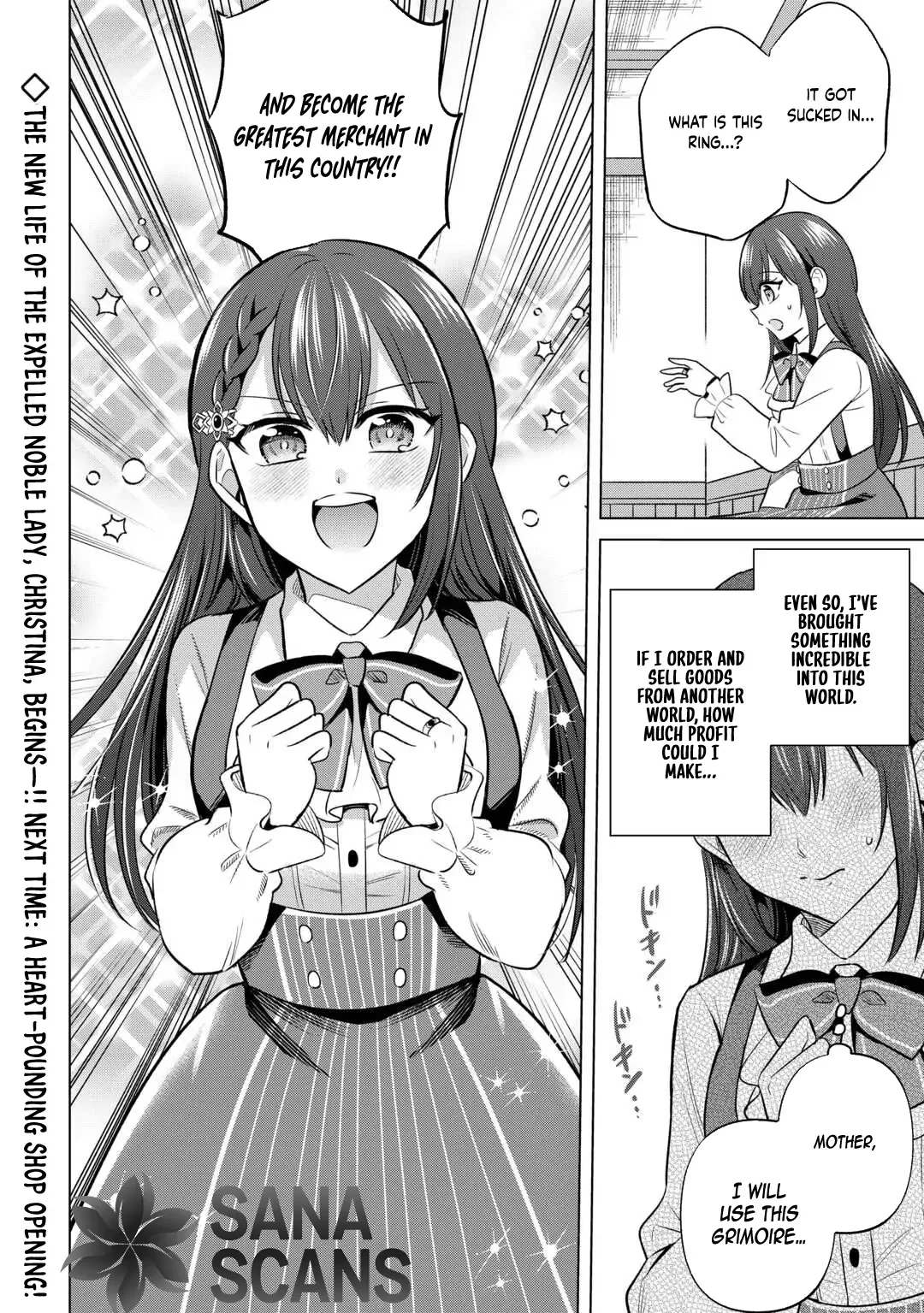 The Exiled Lady’s Slow Life via Mail-Order Shopping. Chapter 1 page 35