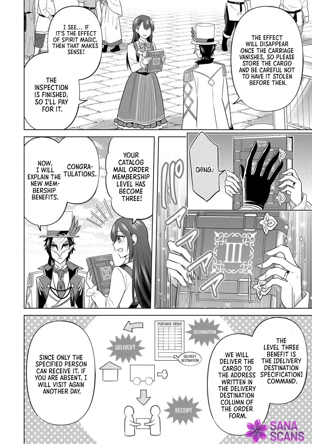 The Exiled Lady’s Slow Life via Mail-Order Shopping. Chapter 11 page 12