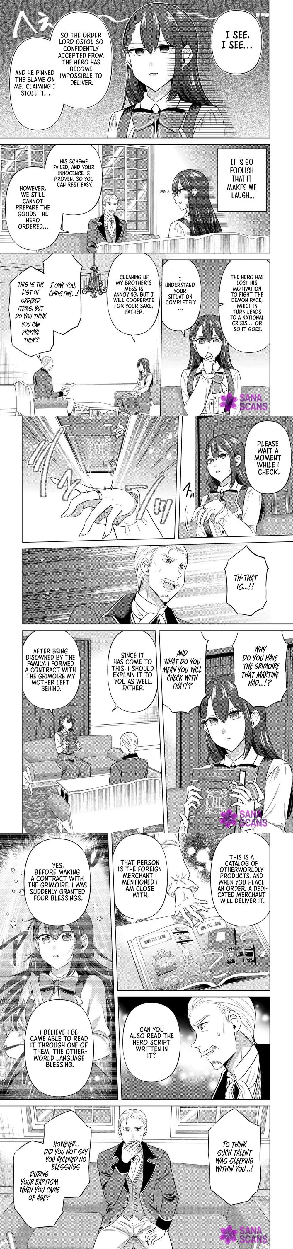 The Exiled Lady’s Slow Life via Mail-Order Shopping. Chapter 12 page 5