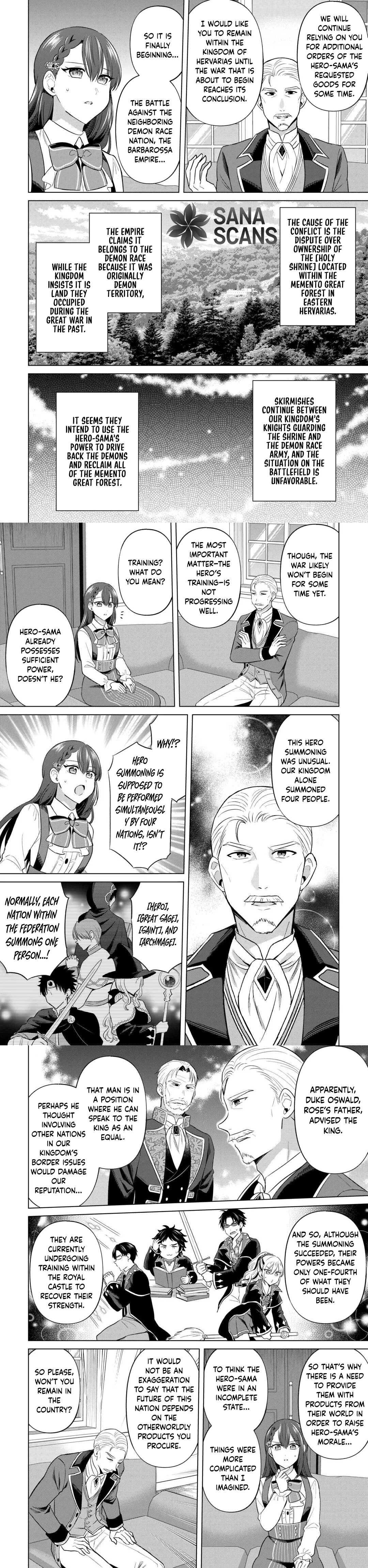 The Exiled Lady’s Slow Life via Mail-Order Shopping. Chapter 13 page 6