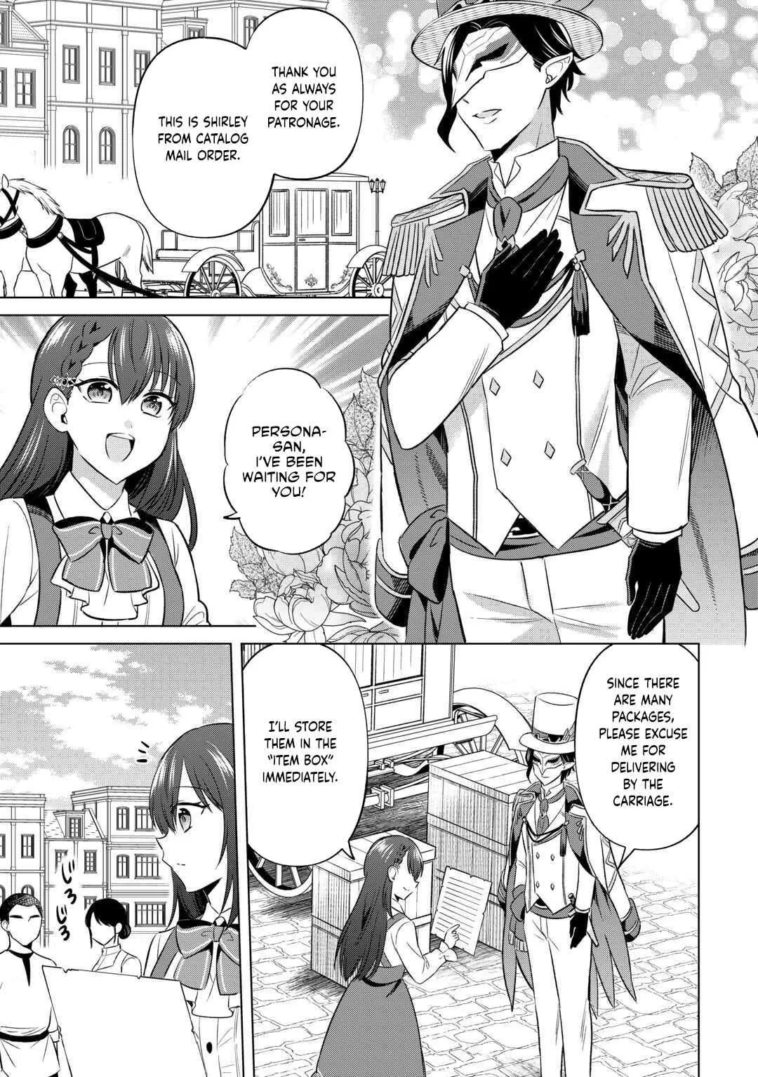 The Exiled Lady’s Slow Life via Mail-Order Shopping. Chapter 2 page 23