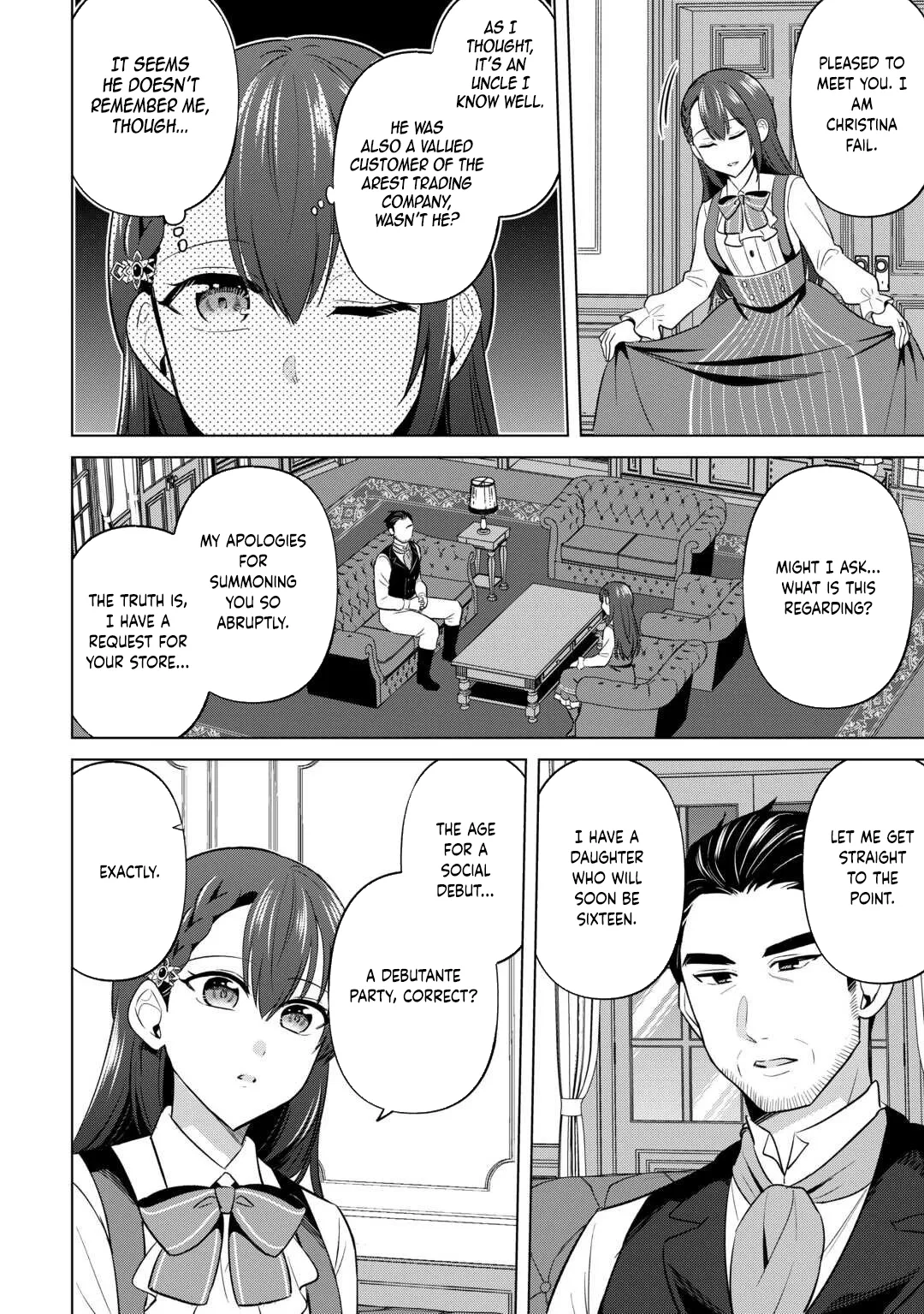 The Exiled Lady’s Slow Life via Mail-Order Shopping. Chapter 3 page 2