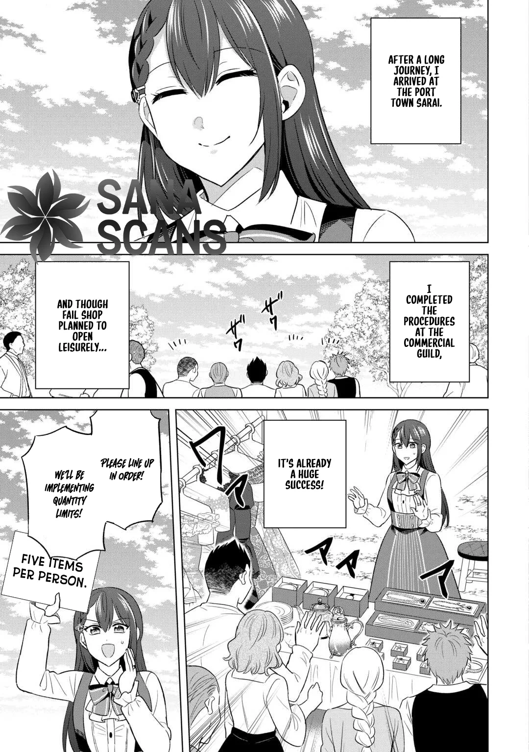 The Exiled Lady’s Slow Life via Mail-Order Shopping. Chapter 7 page 7