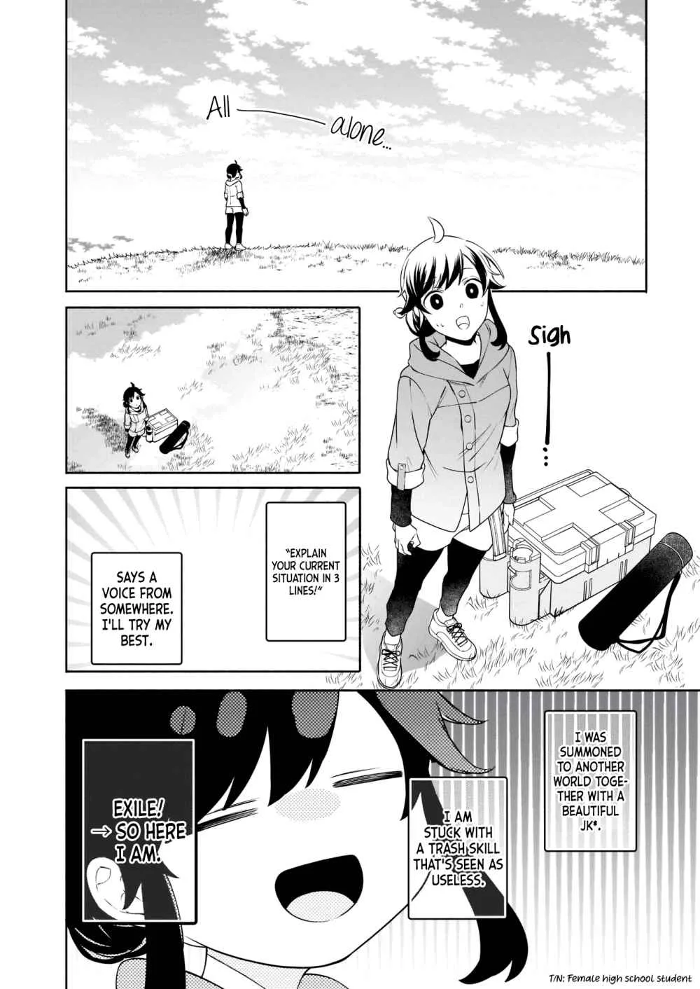 The Forsaken Saintess and Her Foodie Roadtrip in Another World Chapter 1.1 page 4