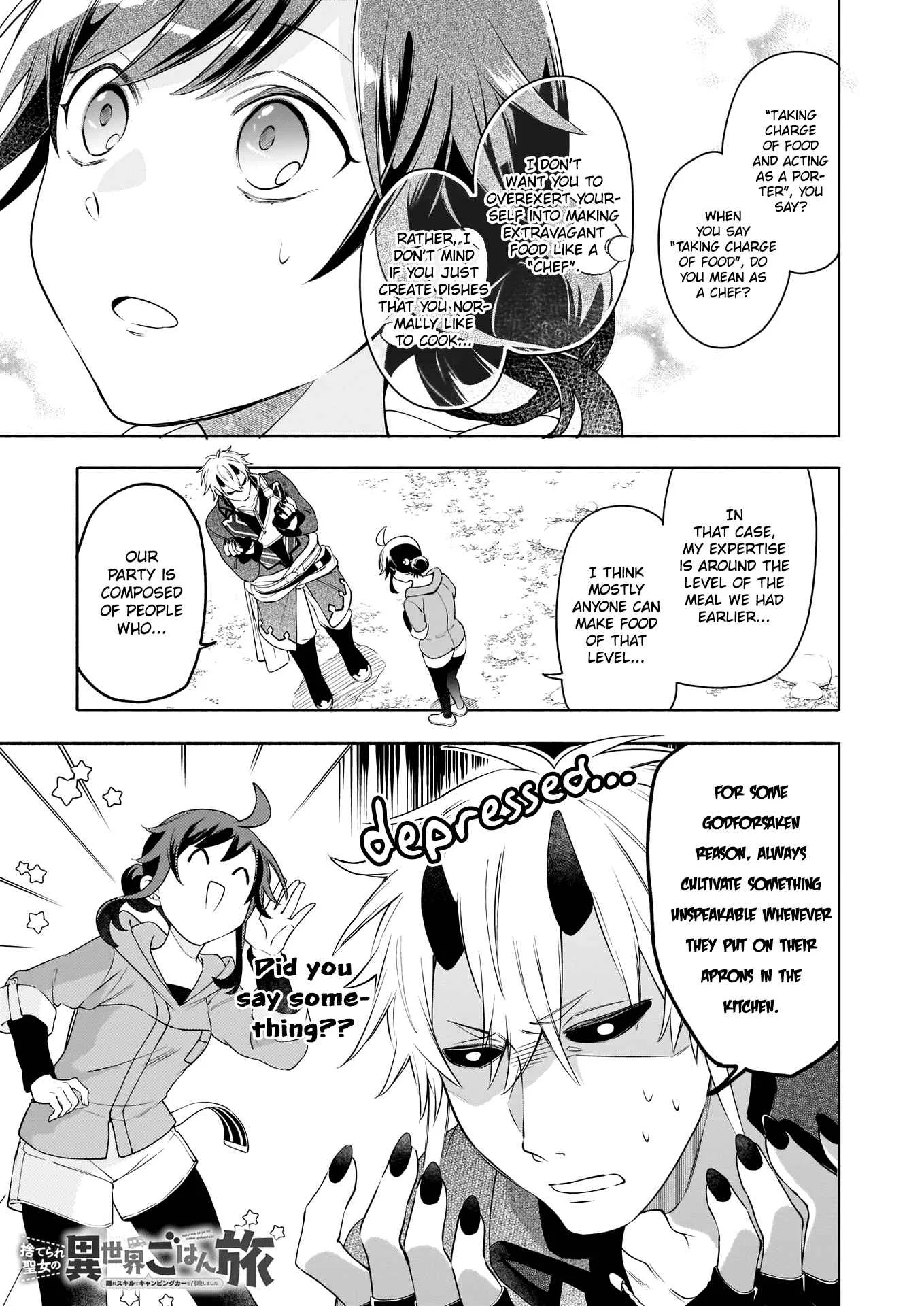 The Forsaken Saintess and Her Foodie Roadtrip in Another World Chapter 4.1 page 2