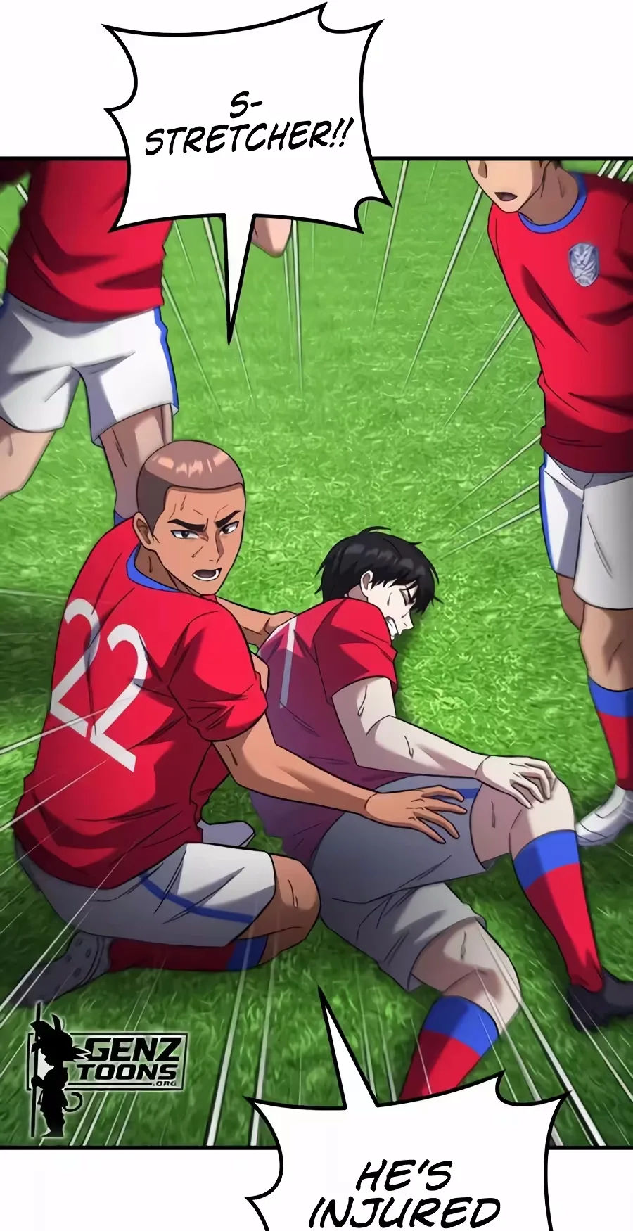 The Genius Midfielder’s Passes are Special Chapter 76 page 110