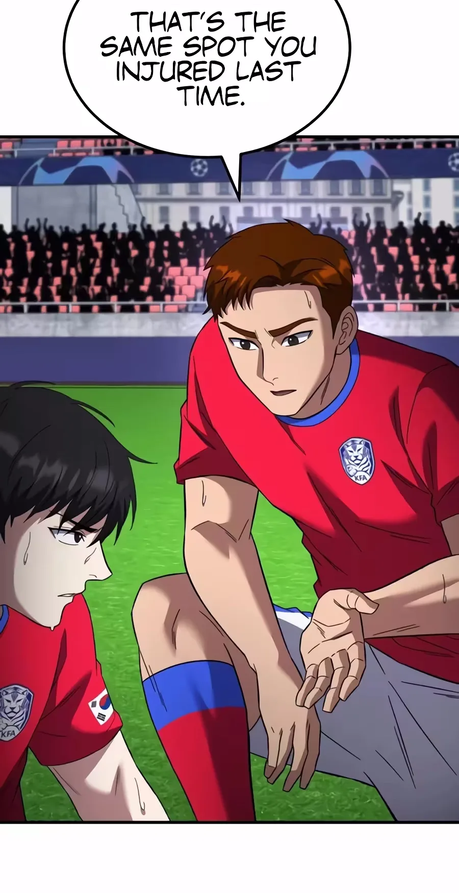 The Genius Midfielder’s Passes are Special Chapter 76 page 117