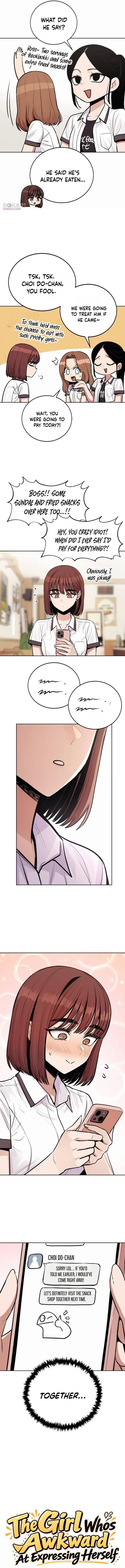 The Girl Who Is Not Good at Expressing Herself Chapter 8 page 4