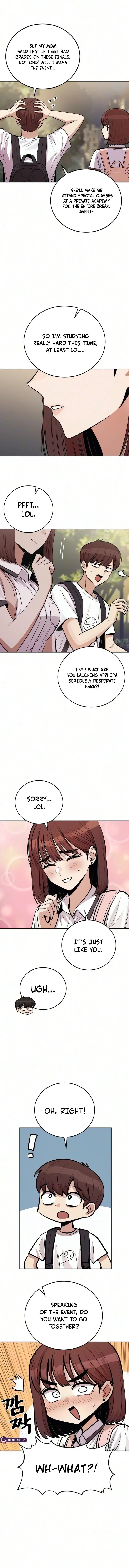 The Girl Who Is Not Good at Expressing Herself Chapter 9 page 10
