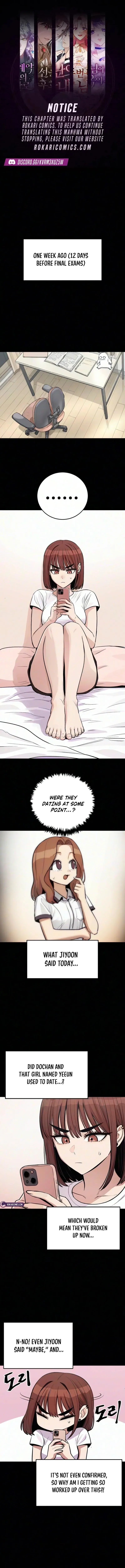 The Girl Who Is Not Good at Expressing Herself Chapter 9 page 1