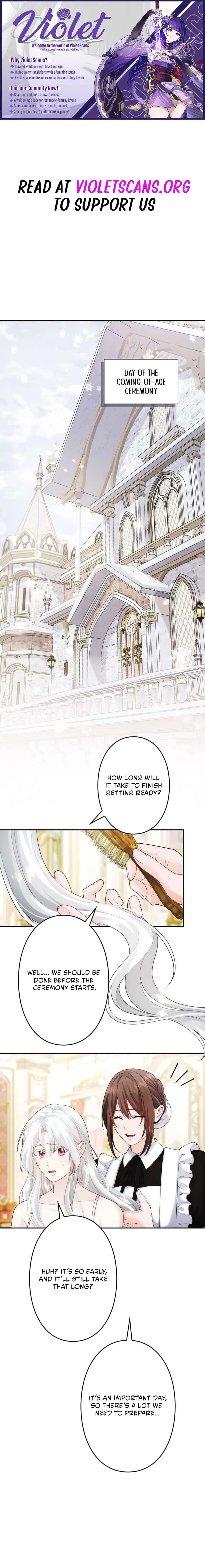 The Glitched Character Becomes the Youngest Princess Chapter 34 page 1