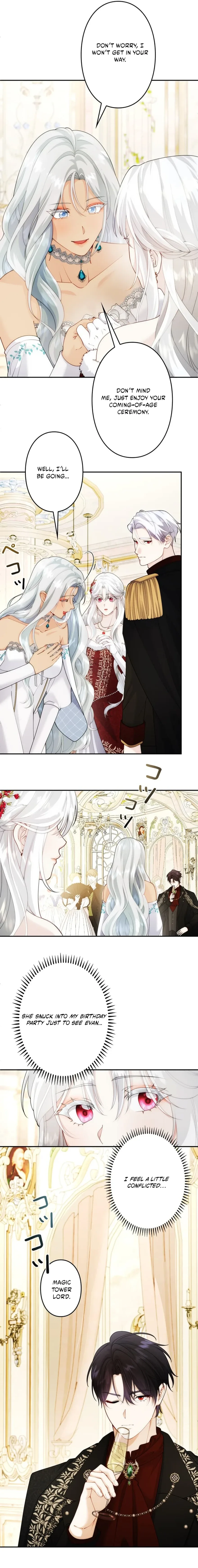 The Glitched Character Becomes the Youngest Princess Chapter 35 page 2