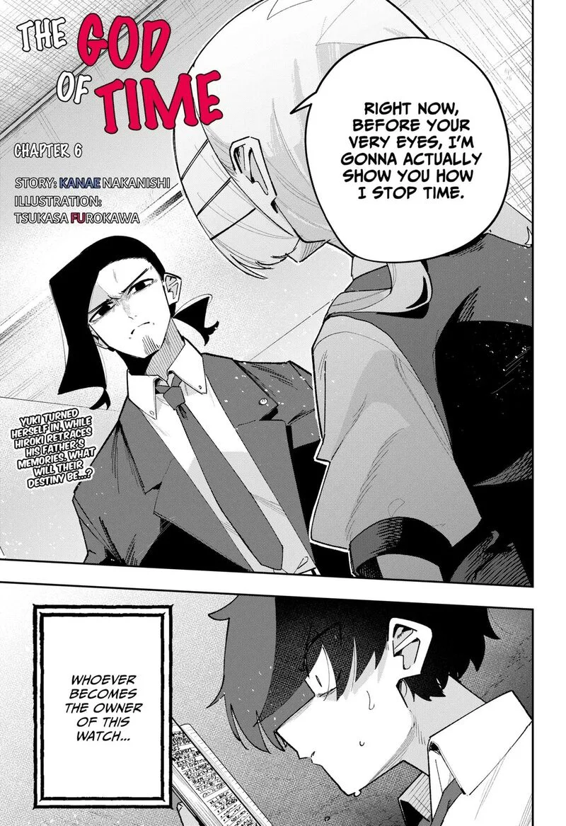 The God of Time Chapter 6 page 1