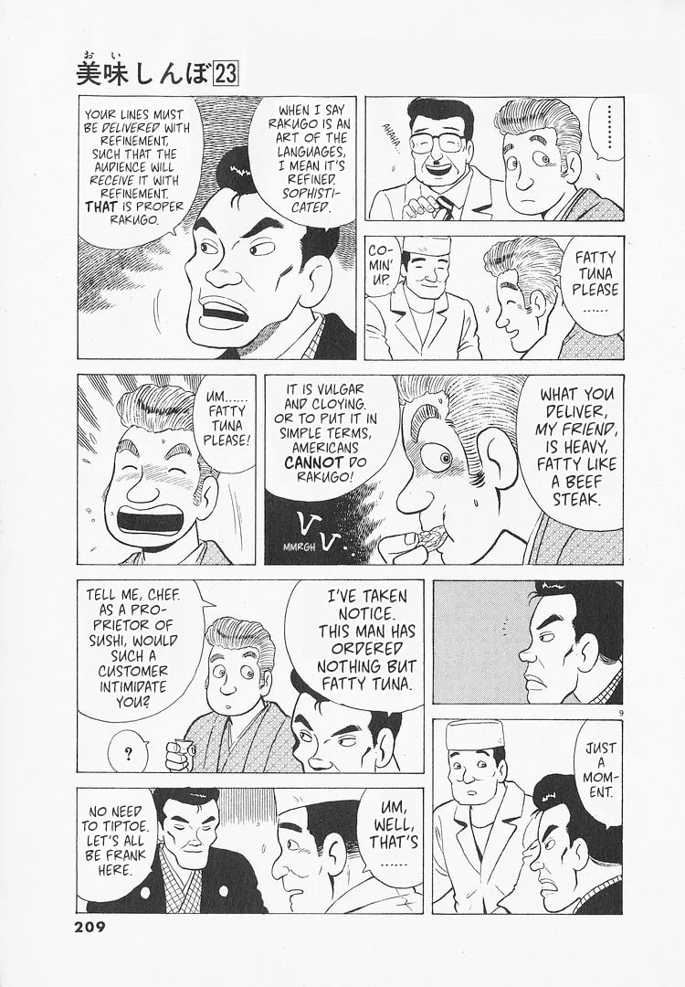 The Gourmet Chapter 217 page 9