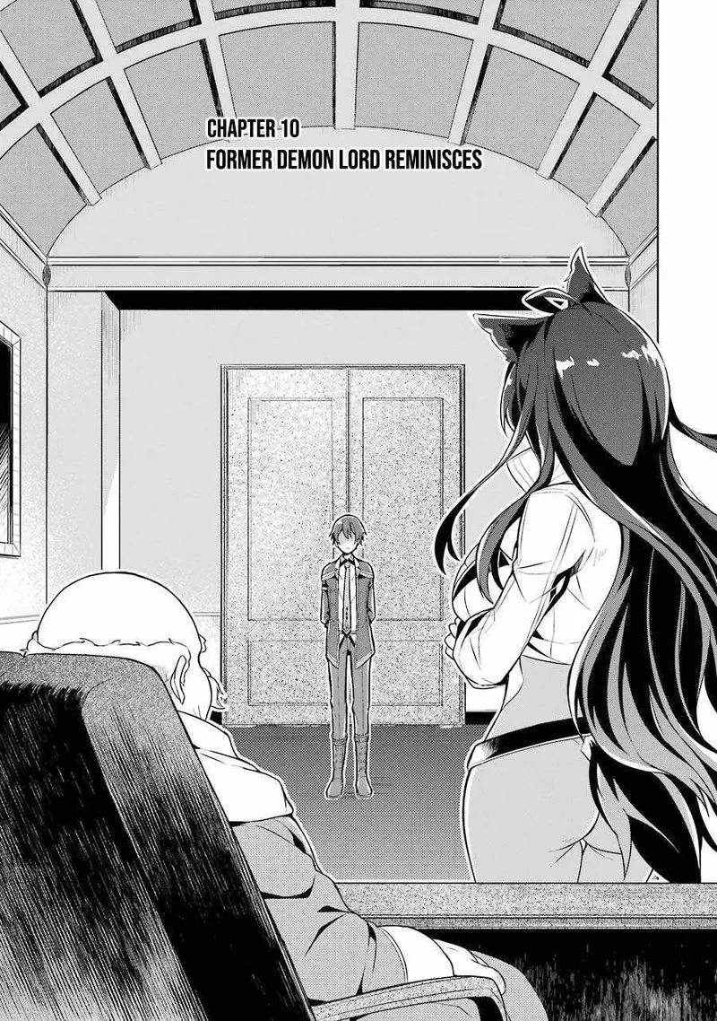 The Greatest Demon Lord Is Reborn as a Typical Nobody Chapter 10 page 1