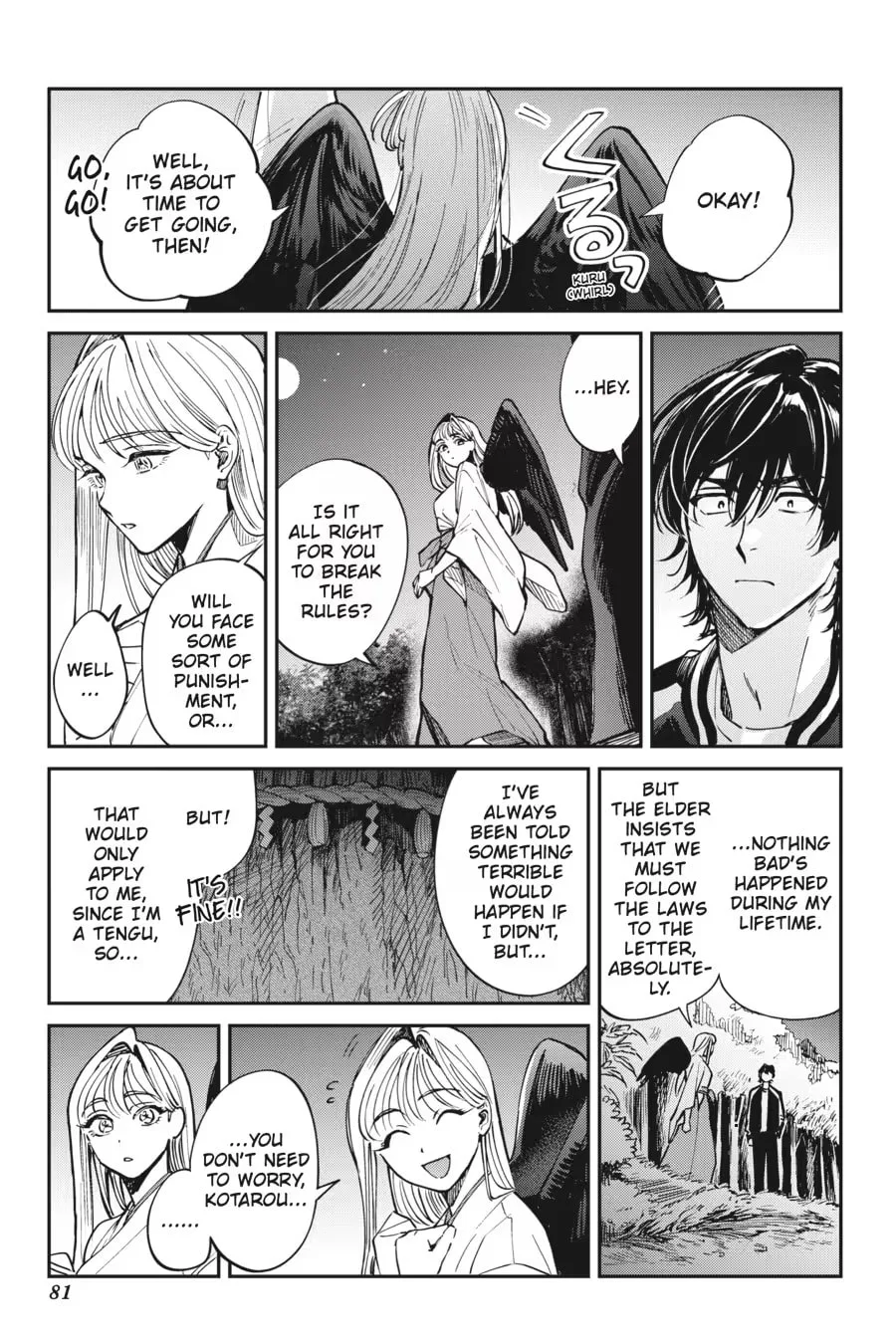 The Hachioji Specialty: Tengu's Love Chapter 0 page 83