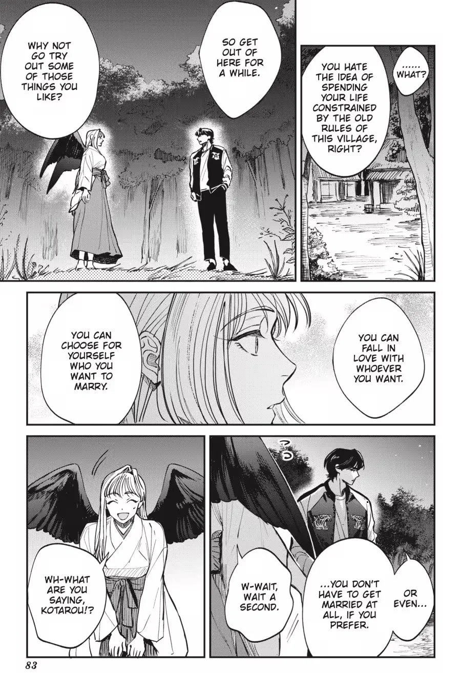 The Hachioji Specialty: Tengu's Love Chapter 0 page 85