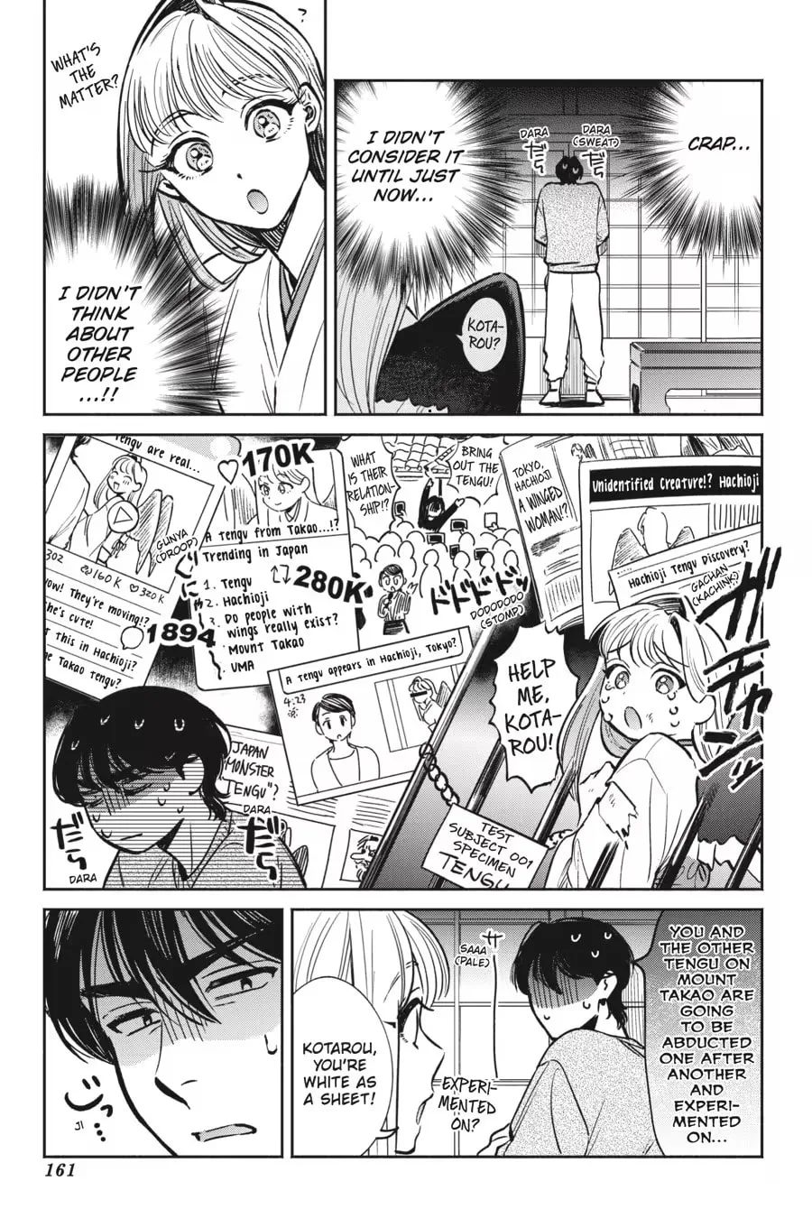 The Hachioji Specialty: Tengu's Love Chapter 0 page 163