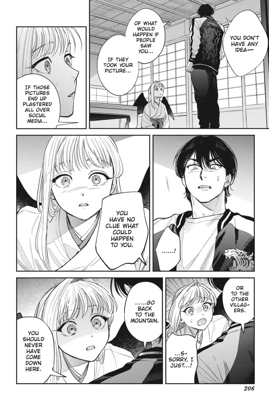 The Hachioji Specialty: Tengu's Love Chapter 0 page 208