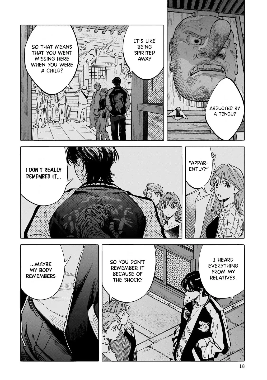 The Hachioji Specialty: Tengu's Love Chapter 1.1 page 18
