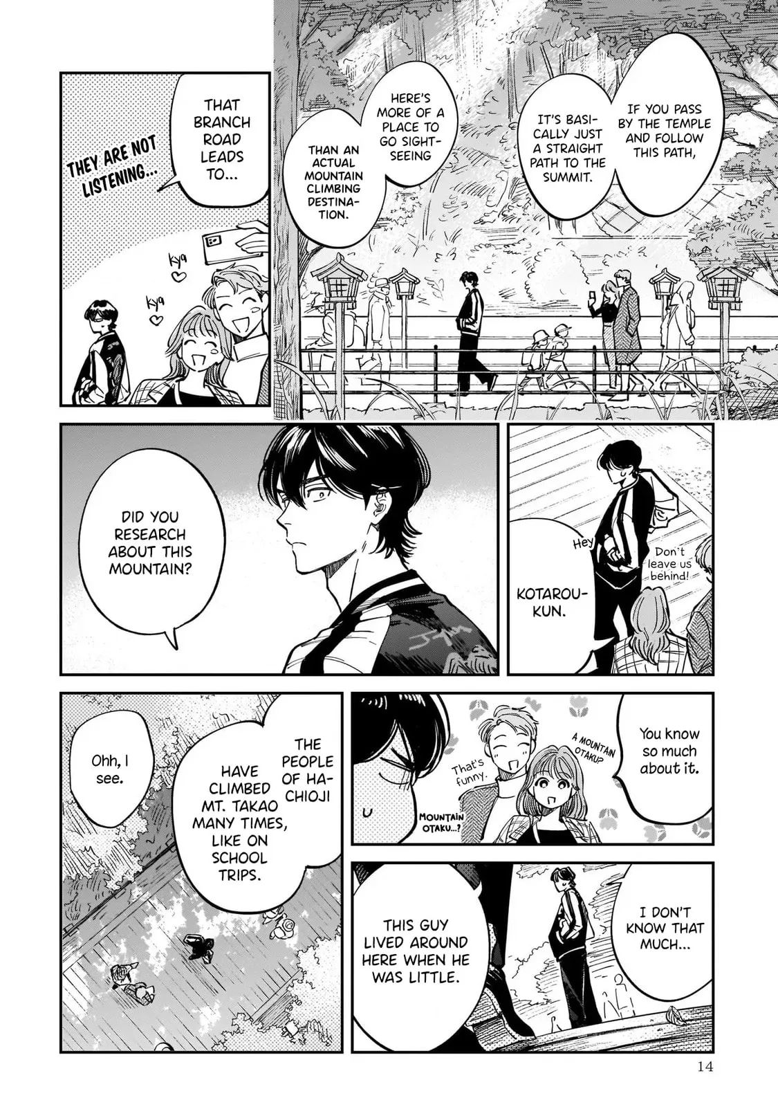 The Hachioji Specialty: Tengu's Love Chapter 1.1 page 14