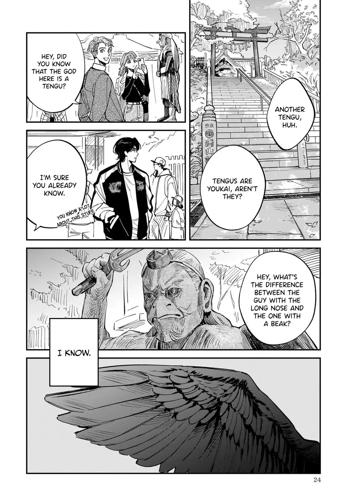 The Hachioji Specialty: Tengu's Love Chapter 1.1 page 24