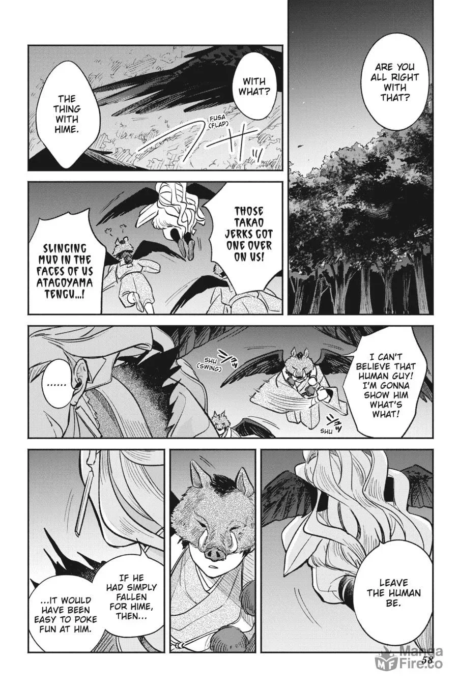 The Hachioji Specialty: Tengu's Love Chapter 8 page 36