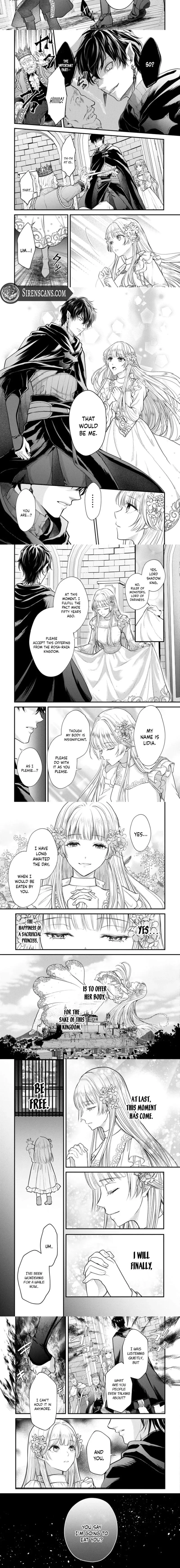 The Happiness of the Sacrificial Princess ~The Lonely Sacrificial Girl Becomes the Bride of the Demon King~ Chapter 1 page 8