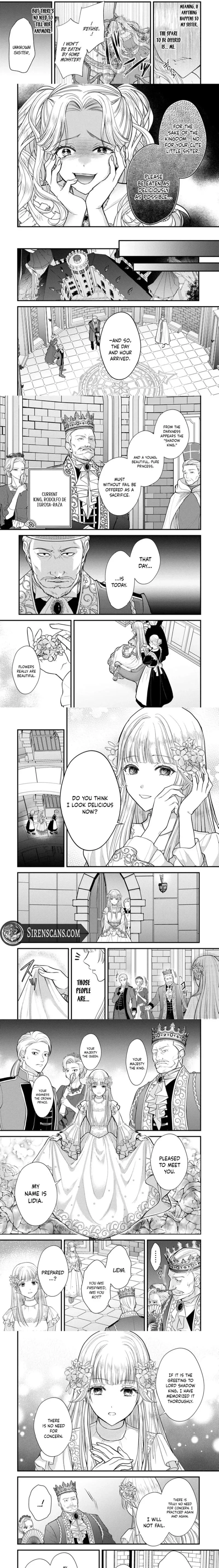 The Happiness of the Sacrificial Princess ~The Lonely Sacrificial Girl Becomes the Bride of the Demon King~ Chapter 1 page 5
