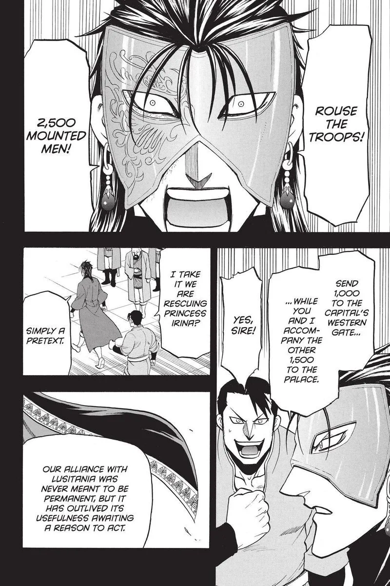 The Heroic Legend of Arslan (ARAKAWA Hiromu) Chapter 102 page 18