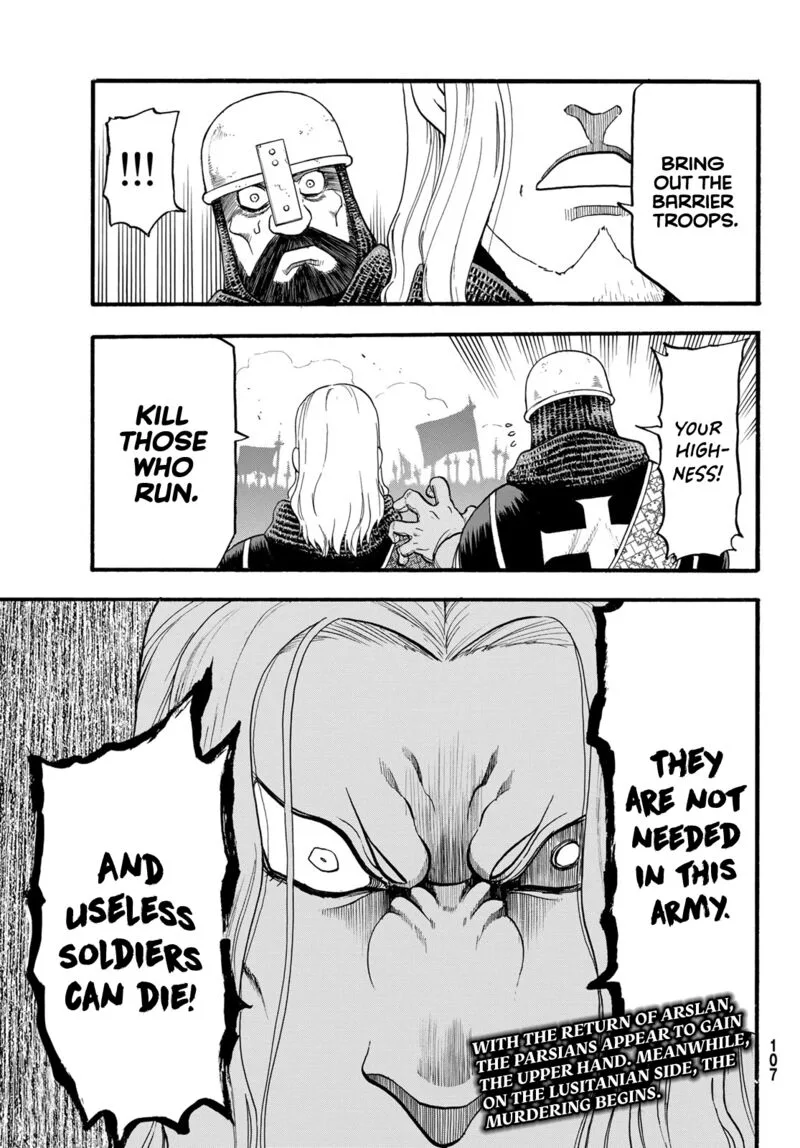 The Heroic Legend of Arslan (ARAKAWA Hiromu) Chapter 111 page 35