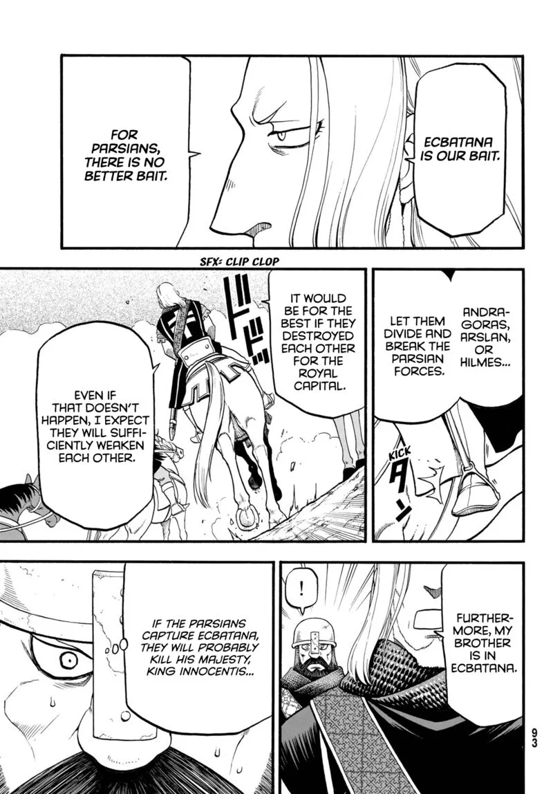 The Heroic Legend of Arslan (ARAKAWA Hiromu) Chapter 112 page 17