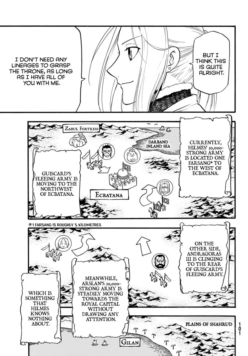The Heroic Legend of Arslan (ARAKAWA Hiromu) Chapter 112 page 25